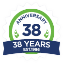 anniversary badge 38 years