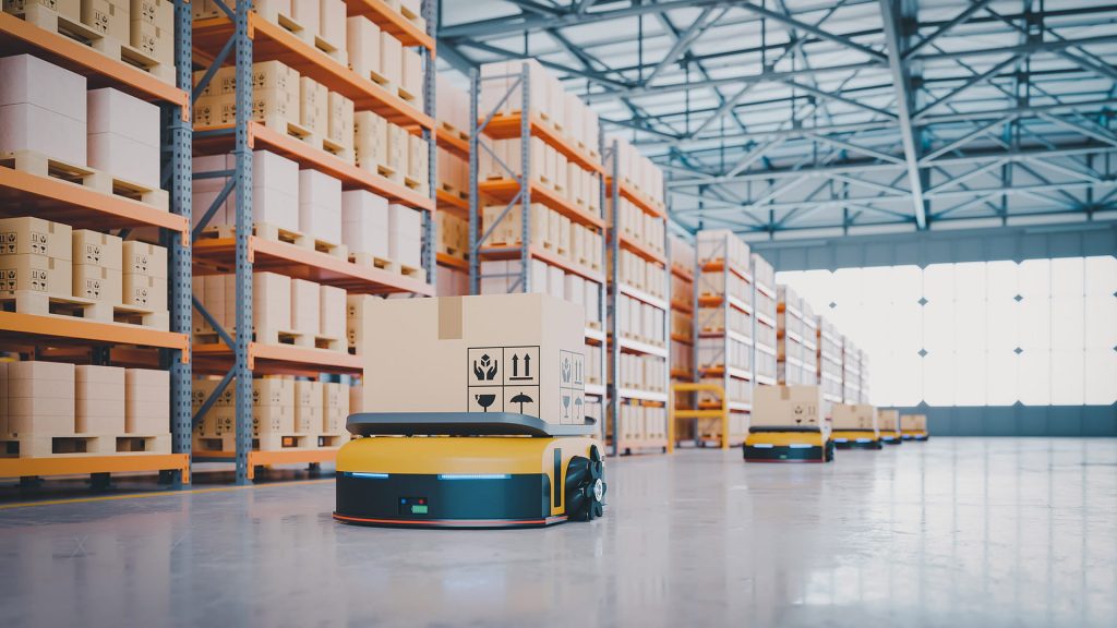 Robots changing warehousing technology