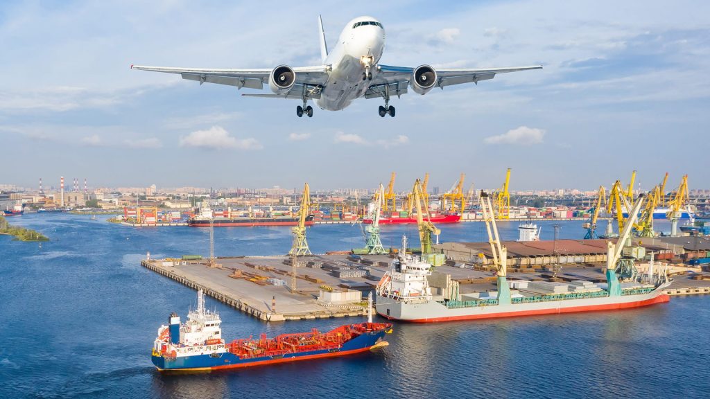 types of freight transport delivering cargo